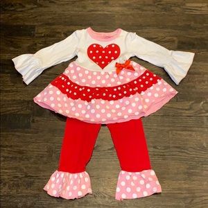 Adorable Polka Dot 2 Piece